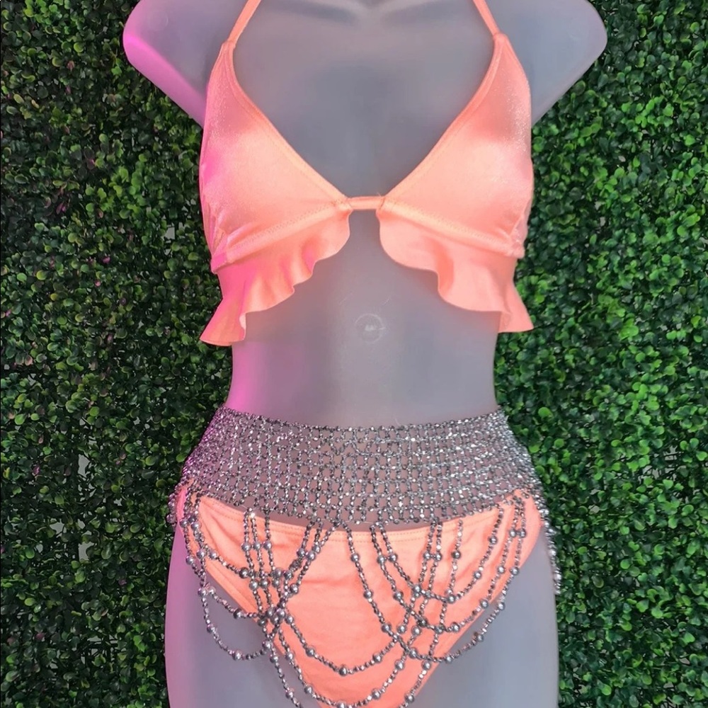 ASOS Coral Two Piece Set